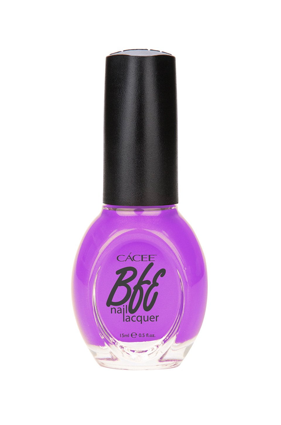 Premium Purple Nail Polish 0.5oz, Professional Choices of Color, Glitters, Matte, Holographic, Nail Art, Confetti by Cacee (Violet Purple Opaque,
